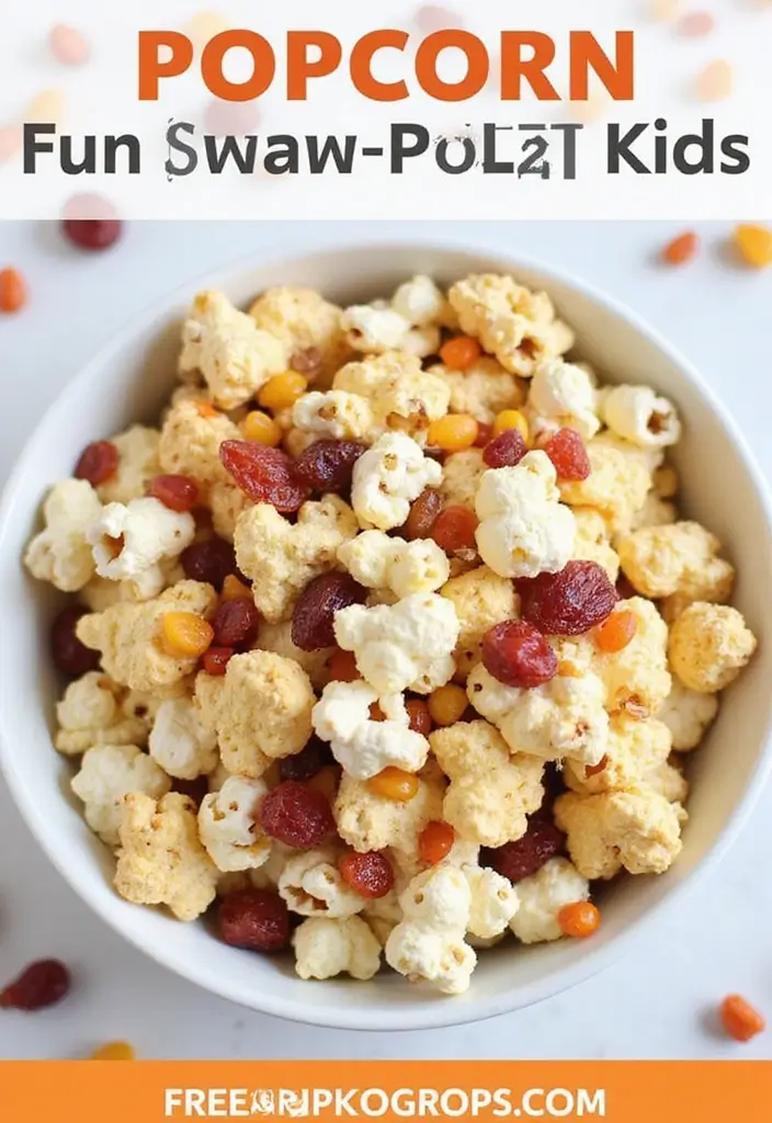 25 Non-Sandwich School Lunch Ideas for Kids That They’ll Actually Eat 137 25 Non-Sandwich School Lunch Ideas for Kids That They’ll Actually Eat - 23. Popcorn & Fruit Snack Mix