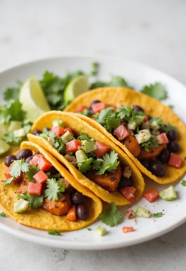 25 Non-Sandwich School Lunch Ideas for Kids That They’ll Actually Eat 41 25 Non-Sandwich School Lunch Ideas for Kids That They’ll Actually Eat - 7. Sweet Potato & Black Bean Tacos