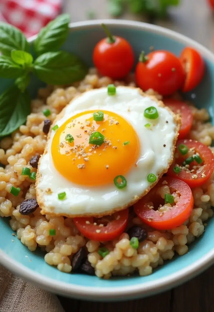 25 Non-Sandwich School Lunch Ideas for Kids That They’ll Actually Eat 46 25 Non-Sandwich School Lunch Ideas for Kids That They’ll Actually Eat - 8. Savory Oatmeal Bowls