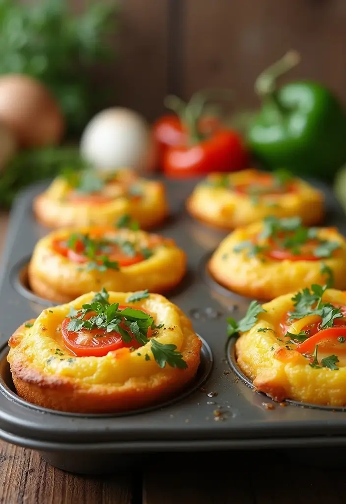 25 Packed Lunch Ideas for Work That Are Simple and Delicious 20 25 Packed Lunch Ideas for Work That Are Simple and Delicious - 4. Egg Muffins