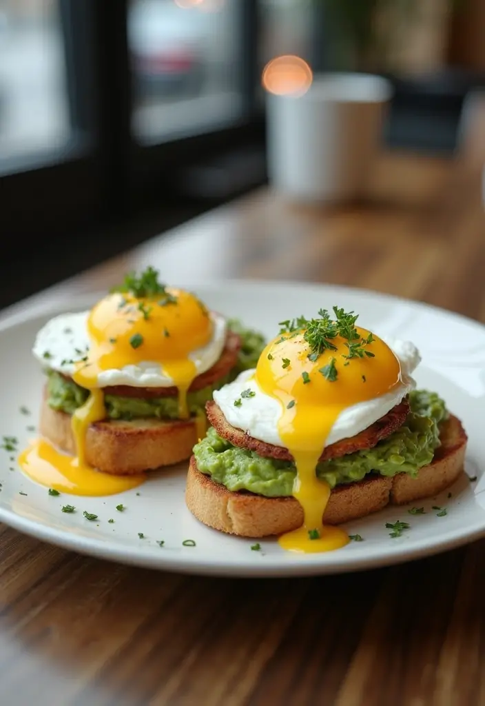 26 Healthy Lunch Ideas with Eggs That Are Protein-Rich and Easy 137 26 Healthy Lunch Ideas with Eggs That Are Protein-Rich and Easy - 23. Eggs Benedict Avocado Toast