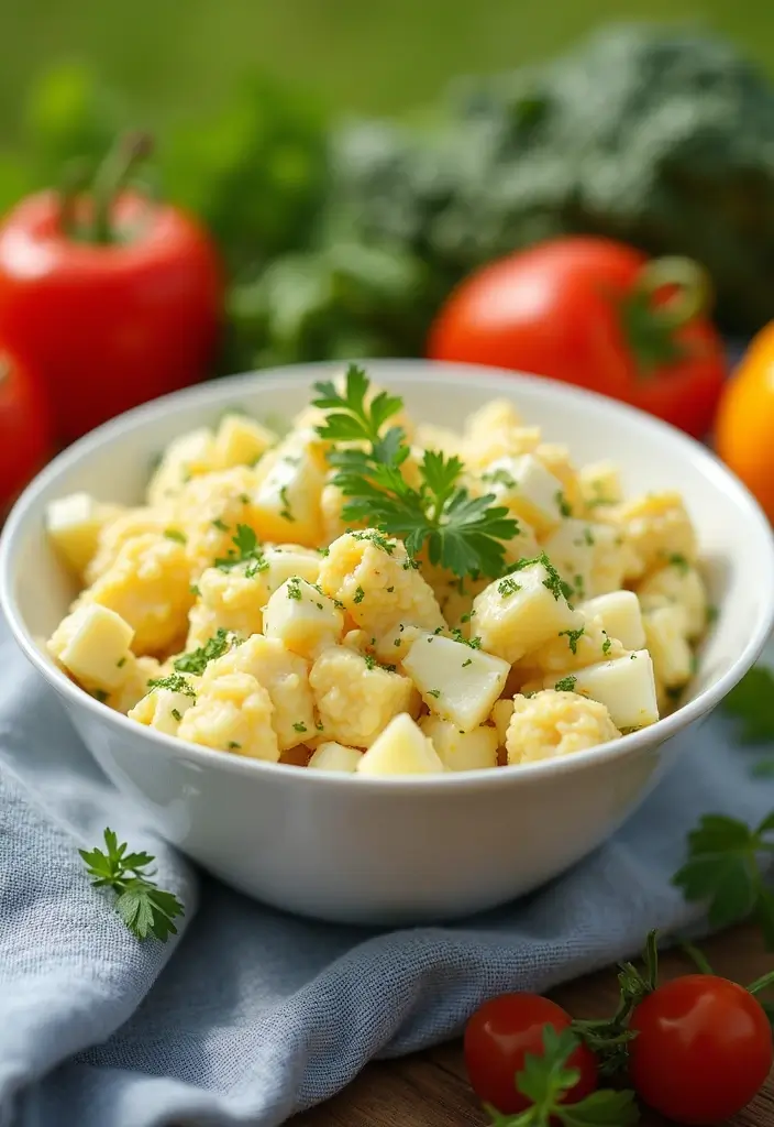 26 Healthy Lunch Ideas with Eggs That Are Protein-Rich and Easy 154 26 Healthy Lunch Ideas with Eggs That Are Protein-Rich and Easy - 26. Egg and Potato Salad