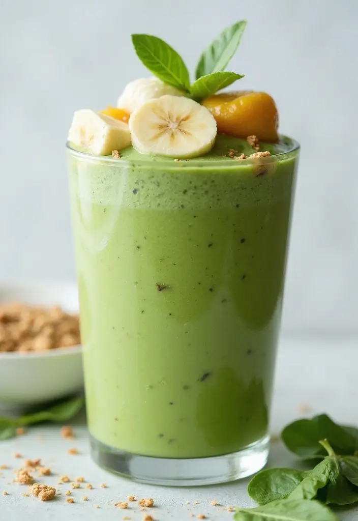 26 High Protein Lunch Box Ideas to Keep You Full Longer - 18. Protein-Packed Smoothie
