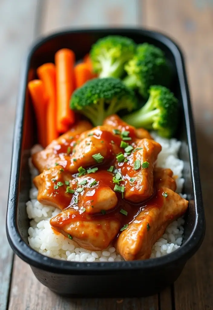 26 Japanese Bento Box Recipes and Lunch Ideas to Try This Week - 1. Teriyaki Chicken Bento