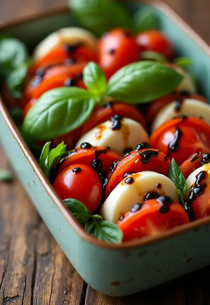 26 Japanese Bento Box Recipes and Lunch Ideas to Try This Week - 17. Caprese Salad Bento