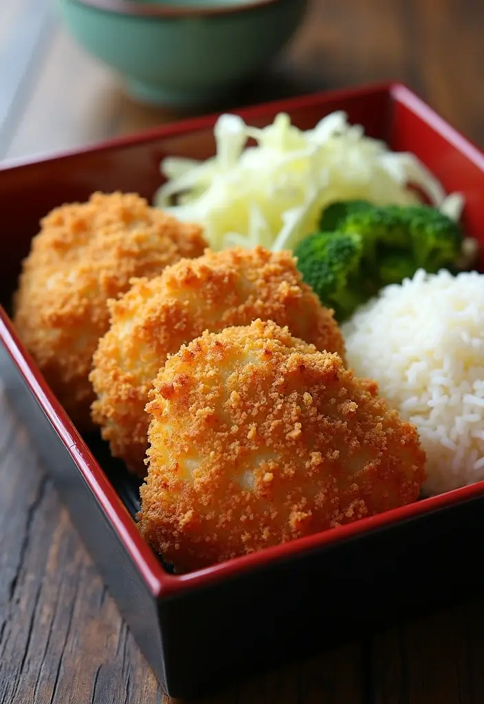 26 Japanese Bento Box Recipes and Lunch Ideas to Try This Week - 6. Chicken Katsu Bento