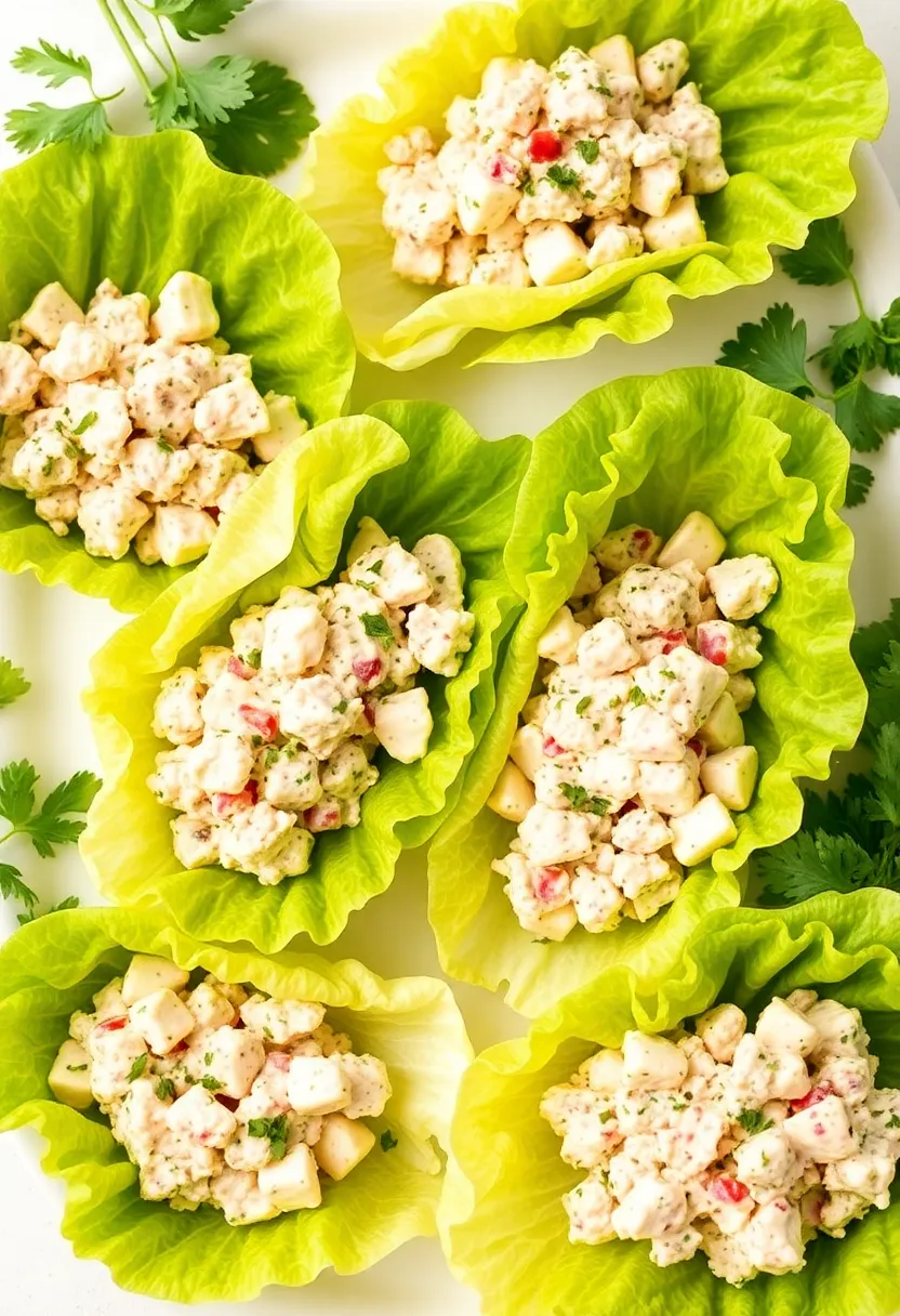 26 Low Carb Lunch Ideas for Work That Taste Delicious and Keep You Full 58 26 Low Carb Lunch Ideas for Work That Taste Delicious and Keep You Full - 10. Tuna Salad Lettuce Boats