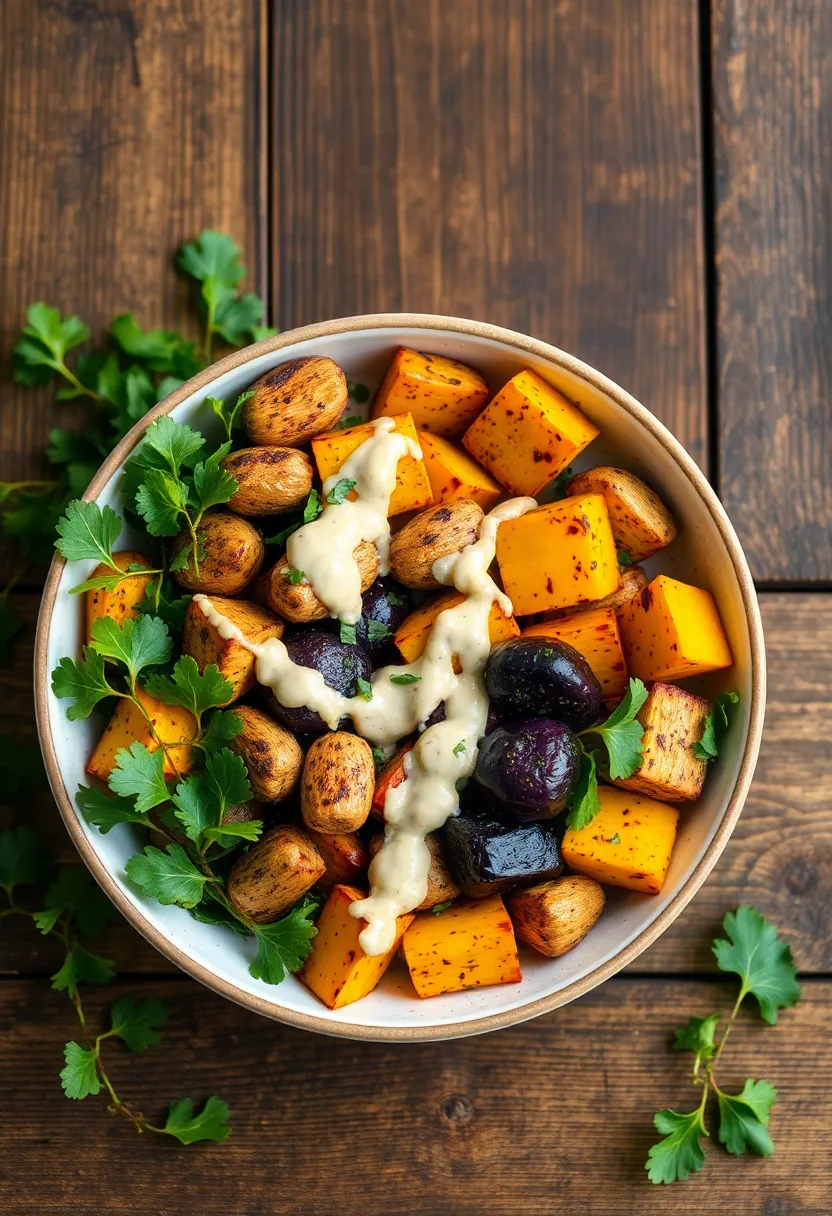 26 Low Carb Lunch Ideas for Work That Taste Delicious and Keep You Full 149 26 Low Carb Lunch Ideas for Work That Taste Delicious and Keep You Full - 23. Roasted Veggie Buddha Bowl