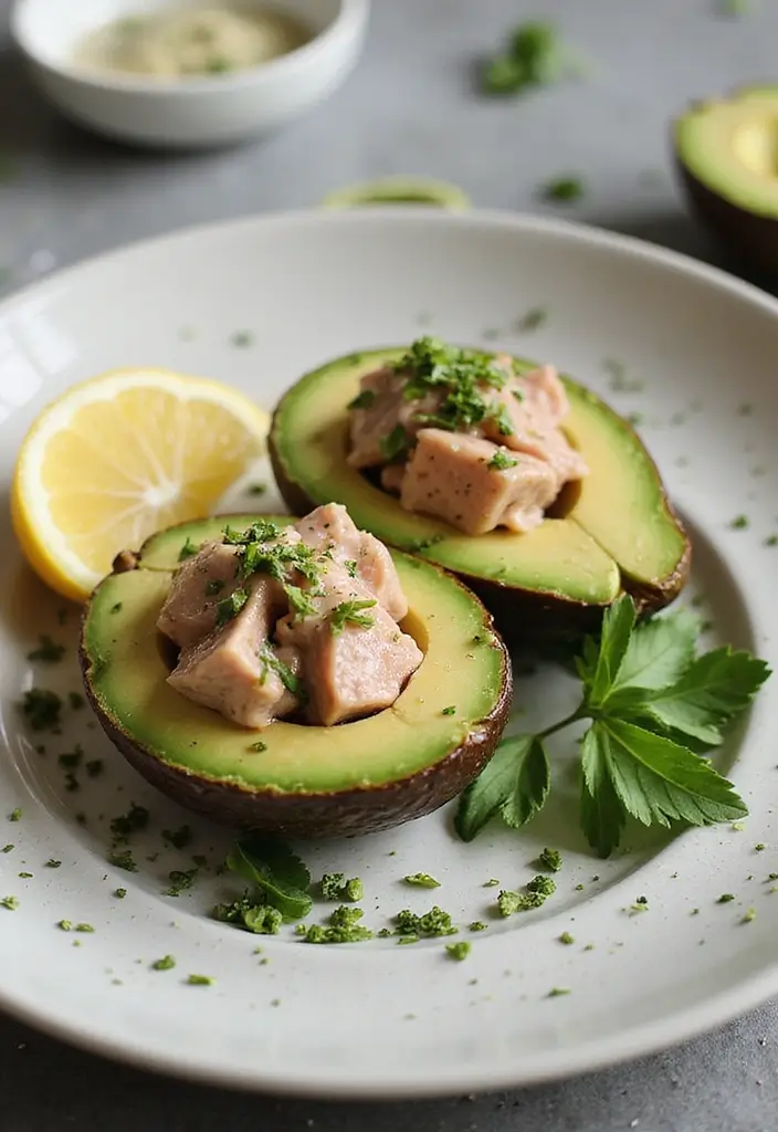 26 Lunch Ideas for Picky Eaters Adults Will Love Too 90 26 Lunch Ideas for Picky Eaters Adults Will Love Too - 16. Tuna Salad Stuffed Avocado