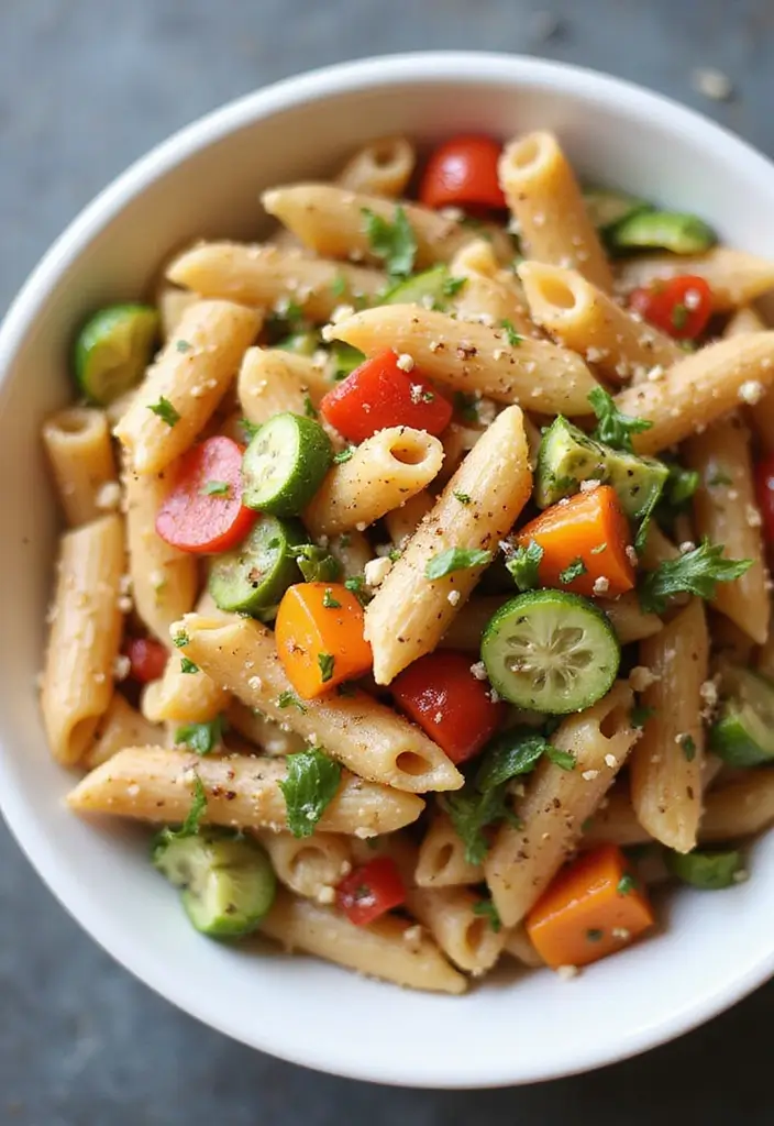 26 Lunch Ideas for Picky Eaters Adults Will Love Too 102 26 Lunch Ideas for Picky Eaters Adults Will Love Too - 18. Whole Wheat Pasta Salad