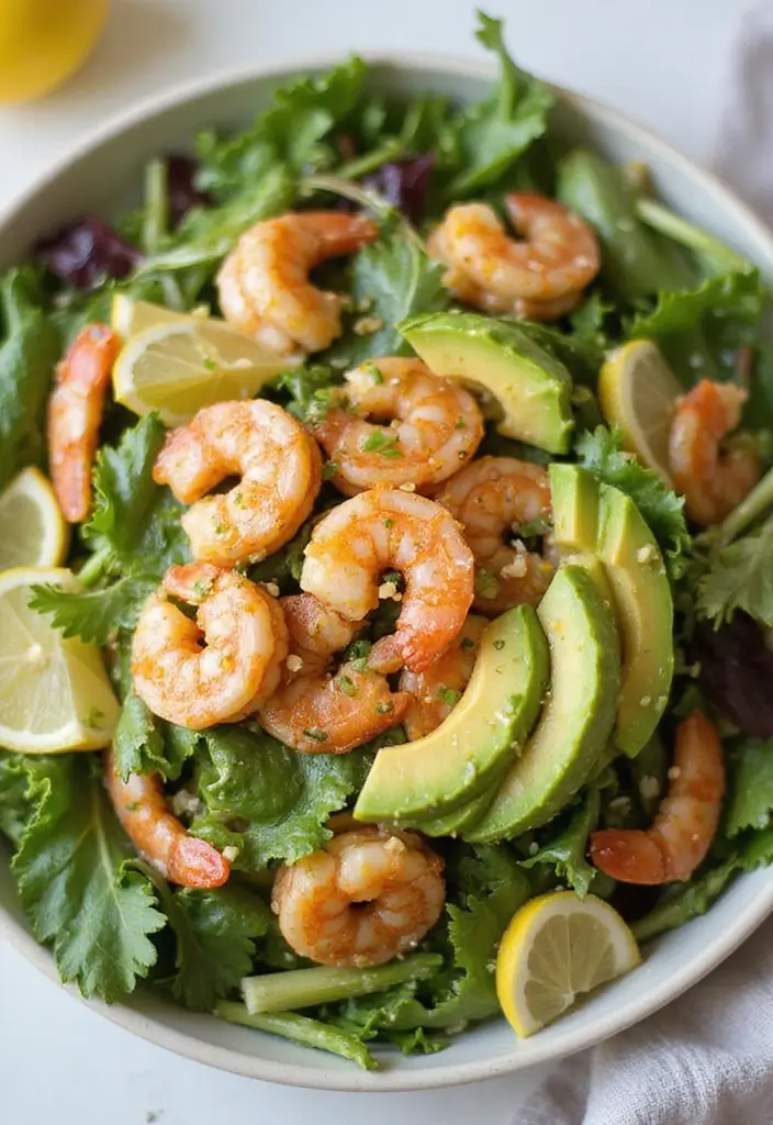 26 Lunch Ideas for Picky Eaters Adults Will Love Too 130 26 Lunch Ideas for Picky Eaters Adults Will Love Too - 22. Shrimp & Avocado Salad
