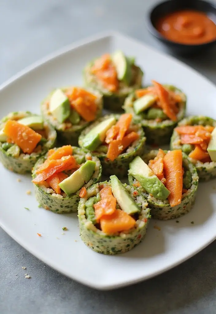 26 Lunch Ideas for Picky Eaters Adults Will Love Too 137 26 Lunch Ideas for Picky Eaters Adults Will Love Too - 23. Veggie Sushi Rolls