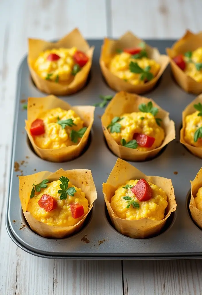 27 Healthy Hot Lunch Ideas for Work That Are Warm and Satisfying 78 27 Healthy Hot Lunch Ideas for Work That Are Warm and Satisfying - 12. Egg and Veggie Muffins