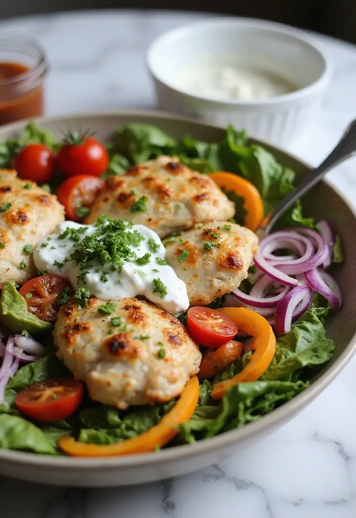 27 Healthy Hot Lunch Ideas for Work That Are Warm and Satisfying 139 27 Healthy Hot Lunch Ideas for Work That Are Warm and Satisfying - 21. Greek Chicken Bowls
