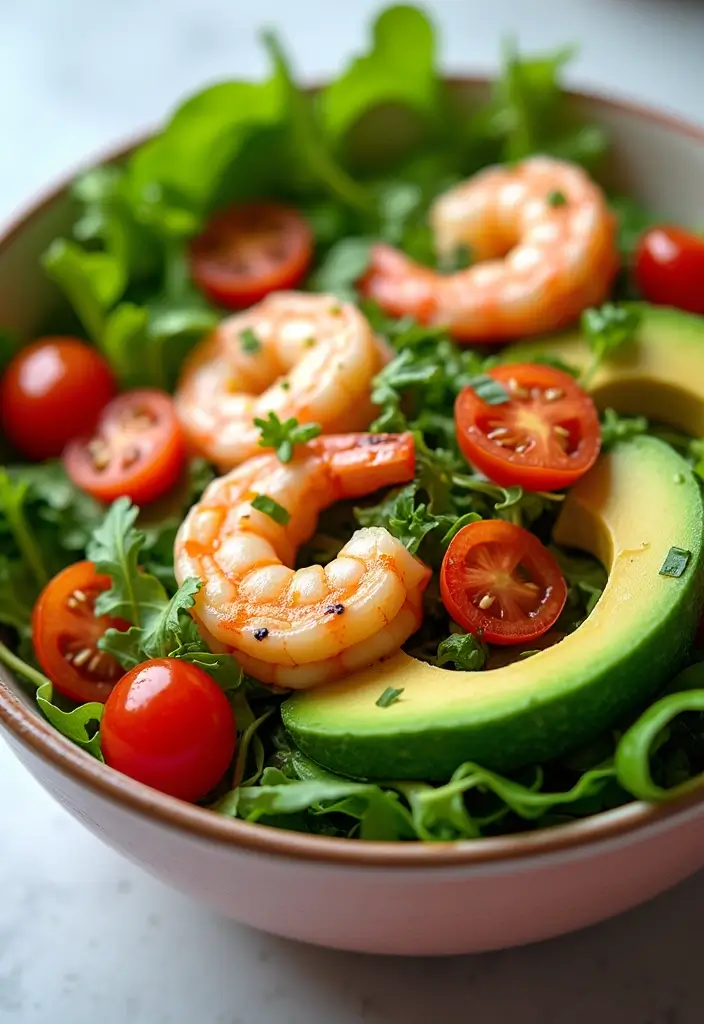 27 High Protein Gluten Free Lunch Ideas for Energy and Strength 61 27 High Protein Gluten Free Lunch Ideas for Energy and Strength - 11. Shrimp and Avocado Salad