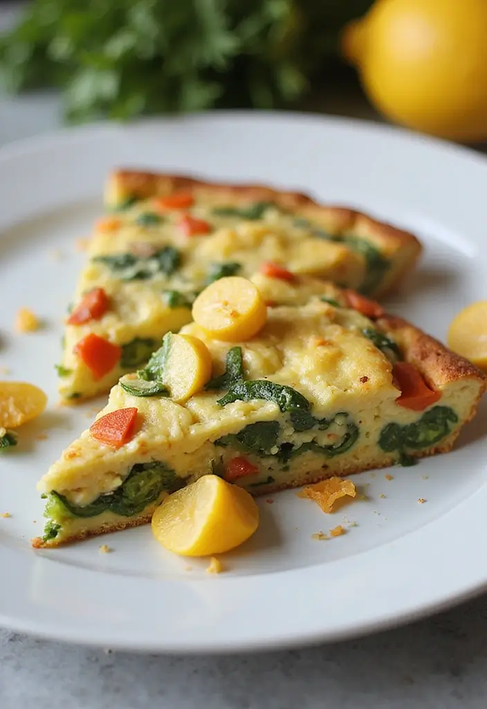 27 High Protein Gluten Free Lunch Ideas for Energy and Strength 148 27 High Protein Gluten Free Lunch Ideas for Energy and Strength - 26. Vegetable Frittata