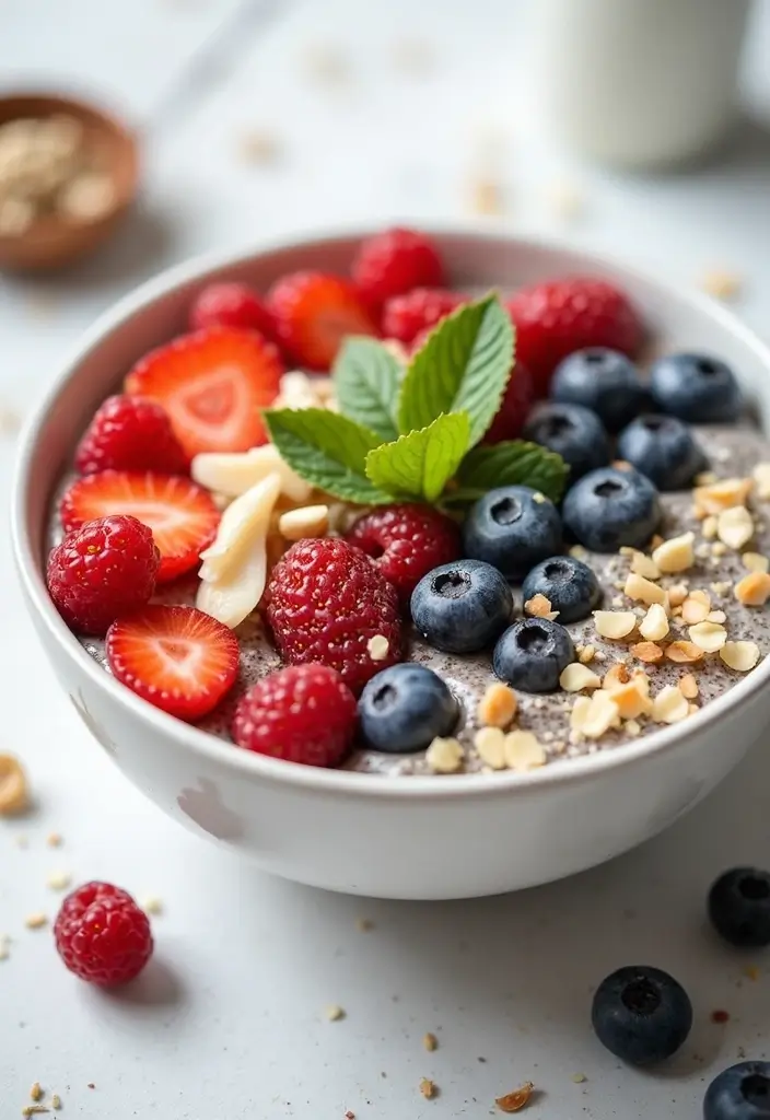 27 High Protein Gluten Free Lunch Ideas for Energy and Strength 155 27 High Protein Gluten Free Lunch Ideas for Energy and Strength - 27. Chia Seed Pudding