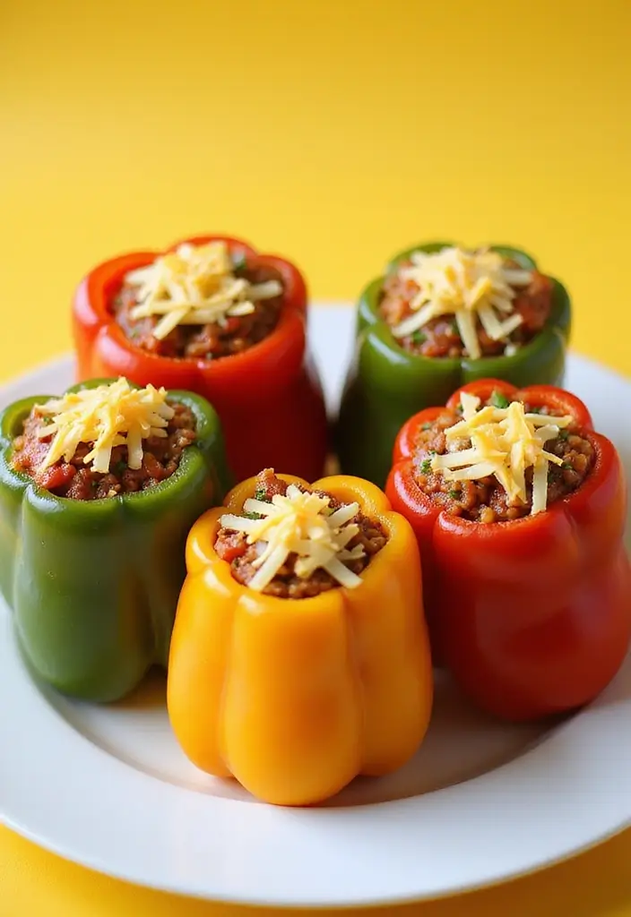 27 High Protein Gluten Free Lunch Ideas for Energy and Strength 42 27 High Protein Gluten Free Lunch Ideas for Energy and Strength - 8. Stuffed Bell Peppers