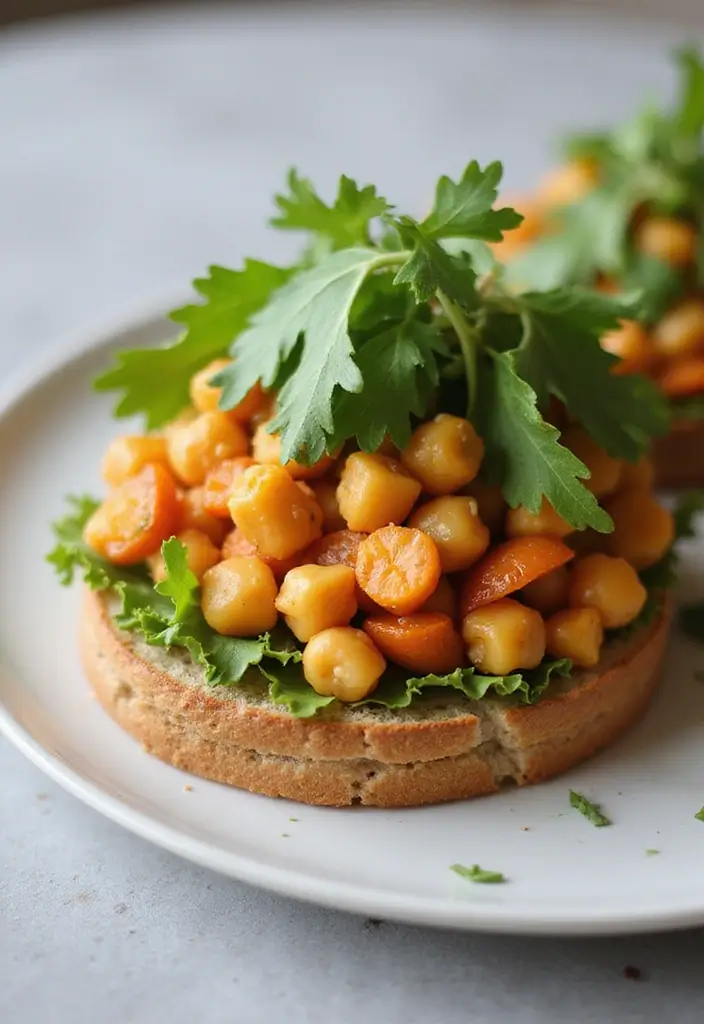 27 Low Calorie School Lunch Ideas That Kids Will Actually Eat 77 27 Low Calorie School Lunch Ideas That Kids Will Actually Eat - 13. Chickpea Salad Sandwich