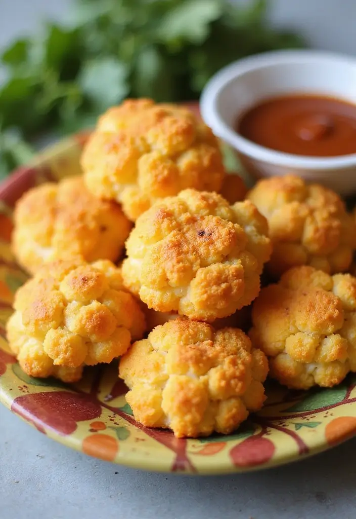 27 Low Calorie School Lunch Ideas That Kids Will Actually Eat 29 27 Low Calorie School Lunch Ideas That Kids Will Actually Eat - 5. Cheesy Cauliflower Bites