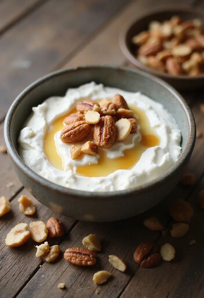 27 Low Calorie School Lunch Ideas That Kids Will Actually Eat 41 27 Low Calorie School Lunch Ideas That Kids Will Actually Eat - 7. Greek Yogurt with Honey and Nut Mix