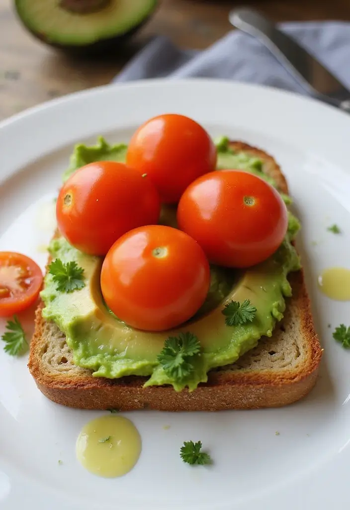 27 Low Calorie School Lunch Ideas That Kids Will Actually Eat 46 27 Low Calorie School Lunch Ideas That Kids Will Actually Eat - 8. Avocado Toast with Cherry Tomatoes