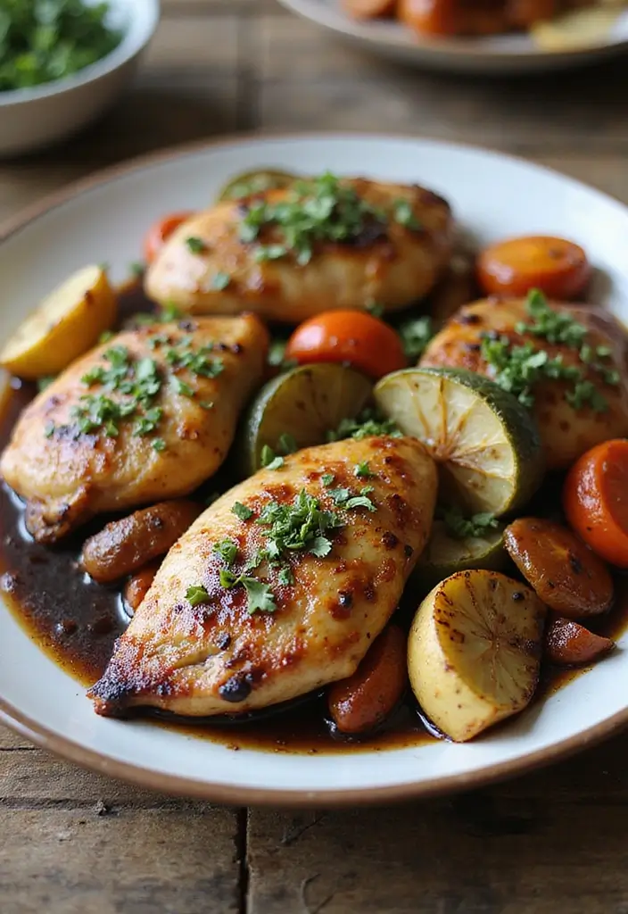 27 WW Lunch Ideas for Work That Fit SmartPoints and Taste Great - 15. Balsamic Chicken with Veggies