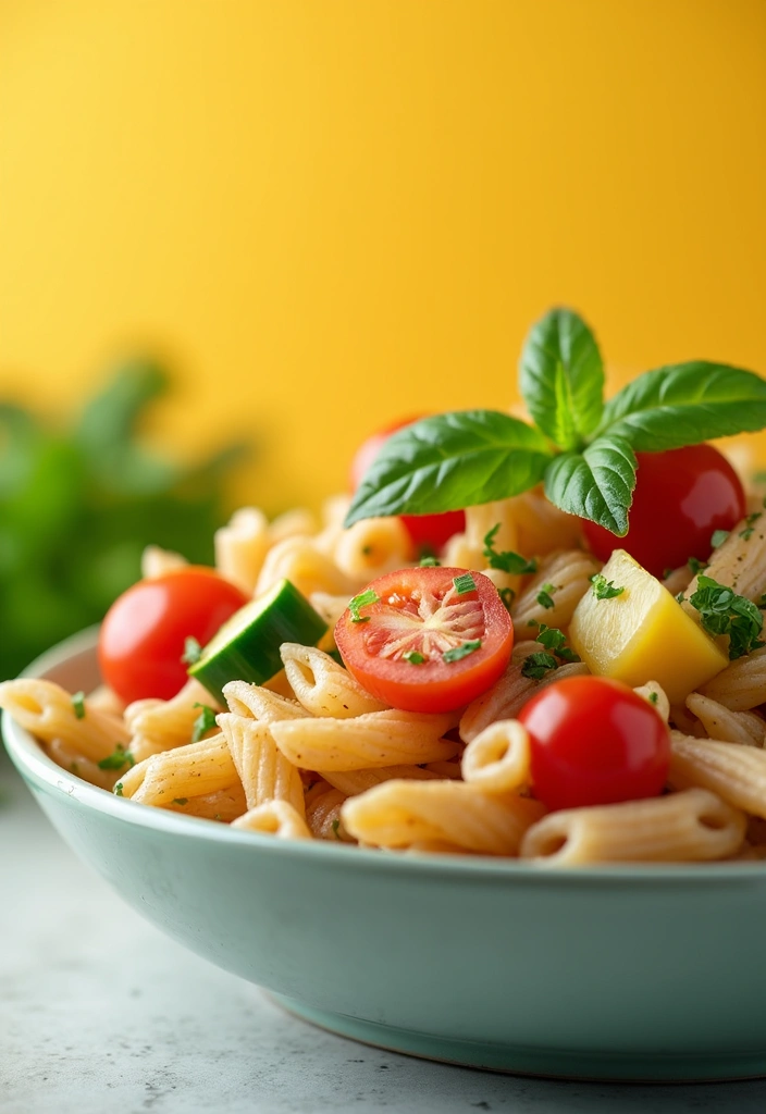 27 WW Lunch Ideas for Work That Fit SmartPoints and Taste Great - 16. Whole Wheat Pasta Salad