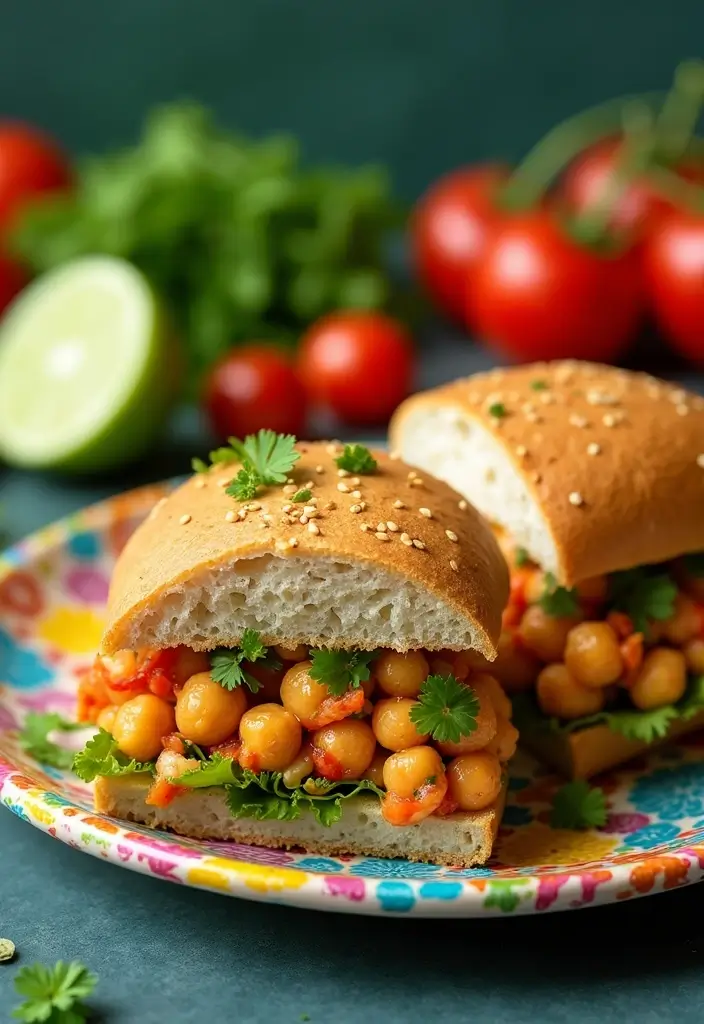 27 WW Lunch Ideas for Work That Fit SmartPoints and Taste Great - 4. Chickpea Salad Sandwich