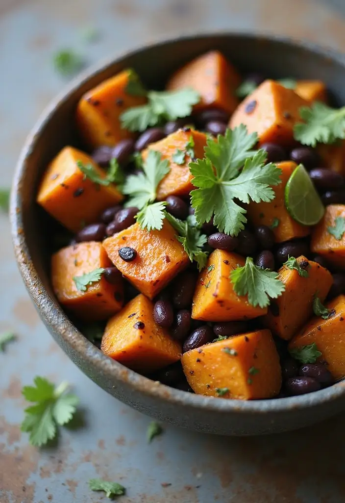 27 WW Lunch Ideas for Work That Fit SmartPoints and Taste Great - 5. Sweet Potato & Black Bean Bowl