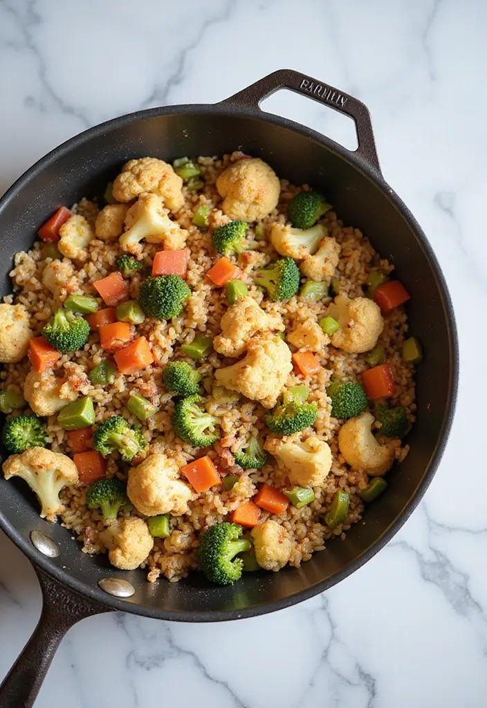 27 WW Lunch Ideas for Work That Fit SmartPoints and Taste Great - 7. Cauliflower Rice Stir-Fry