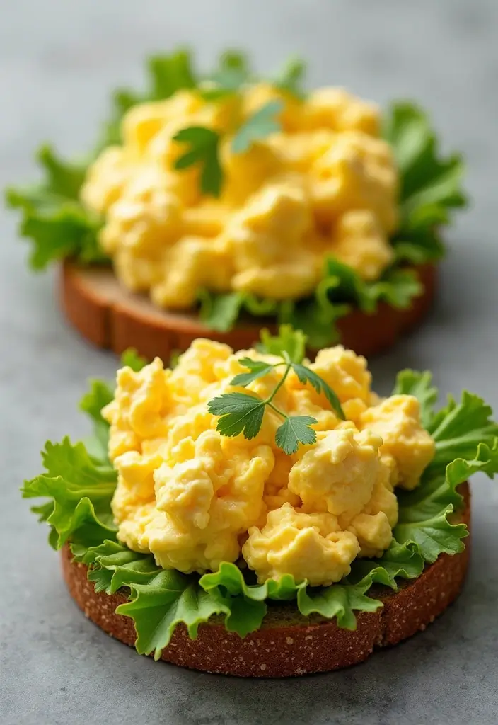 27 Work Lunch Ideas for Men That Are Filling and Protein-Packed - 6. Egg Salad with Whole Grain Bread