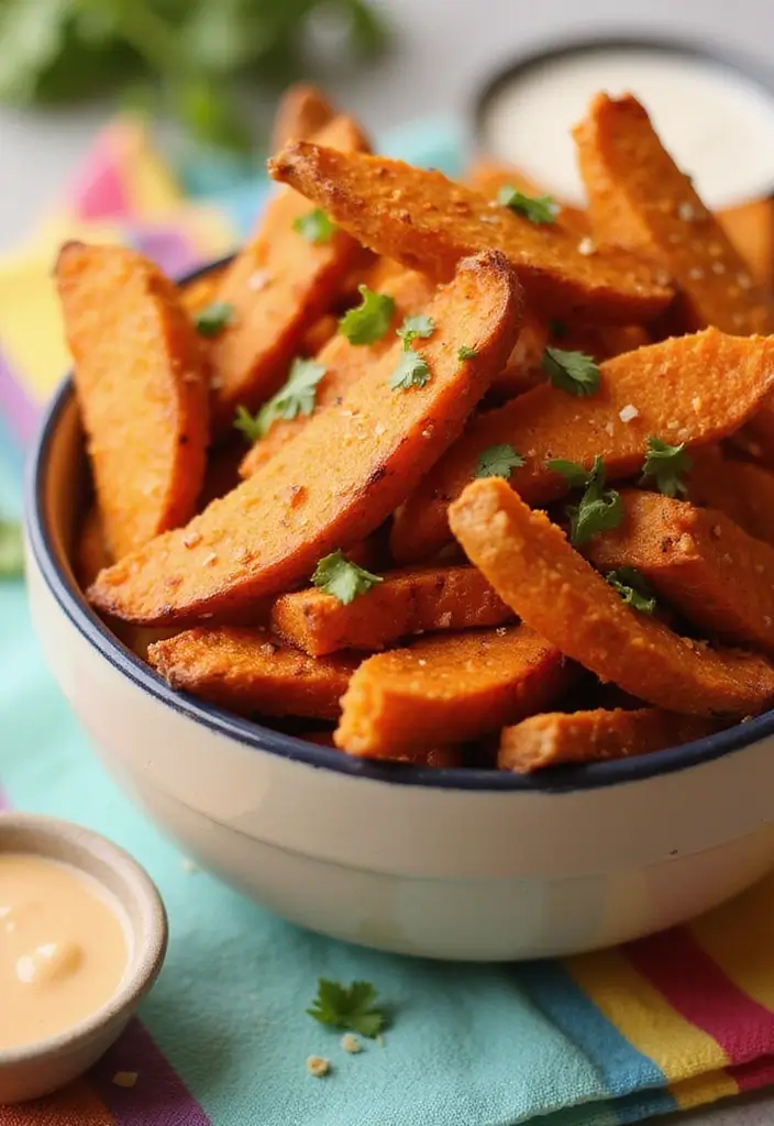 28 Lunch Ideas for High Schoolers That Are Cool and Nutritious 135 28 Lunch Ideas for High Schoolers That Are Cool and Nutritious - 21. Baked Sweet Potato Fries