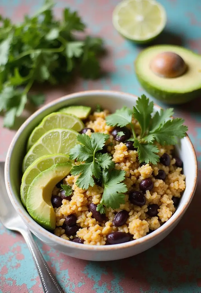 28 Lunch Ideas for High Schoolers That Are Cool and Nutritious 159 28 Lunch Ideas for High Schoolers That Are Cool and Nutritious - 25. Cilantro Lime Rice Bowl