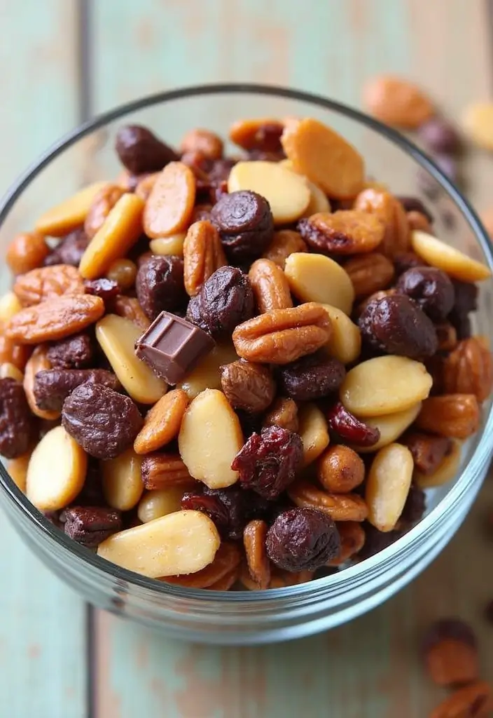 28 Lunch Ideas for High Schoolers That Are Cool and Nutritious 173 28 Lunch Ideas for High Schoolers That Are Cool and Nutritious - 27. Sweet and Savory Trail Mix