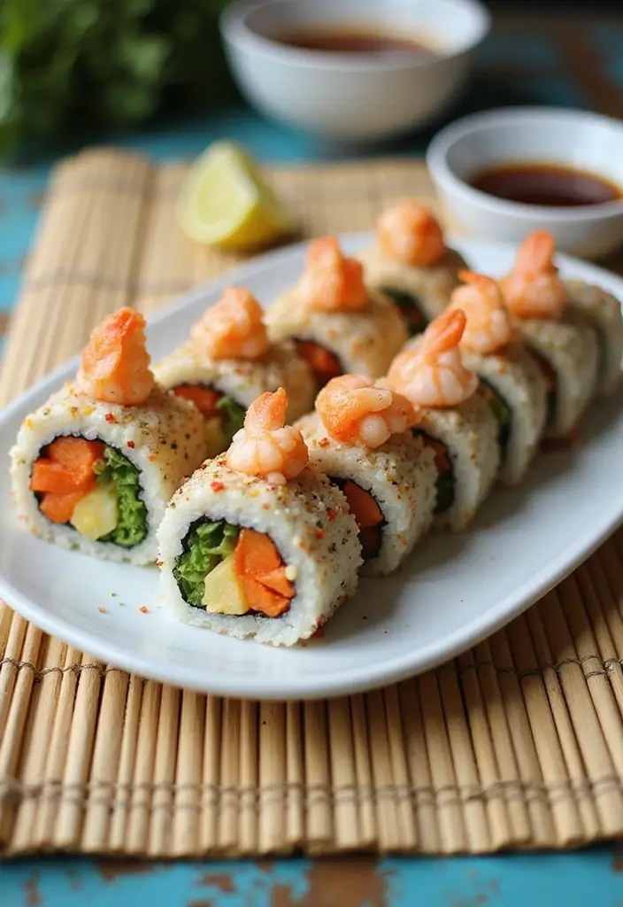 28 Lunch Ideas for High Schoolers That Are Cool and Nutritious 15 28 Lunch Ideas for High Schoolers That Are Cool and Nutritious - 3. DIY Sushi Rolls
