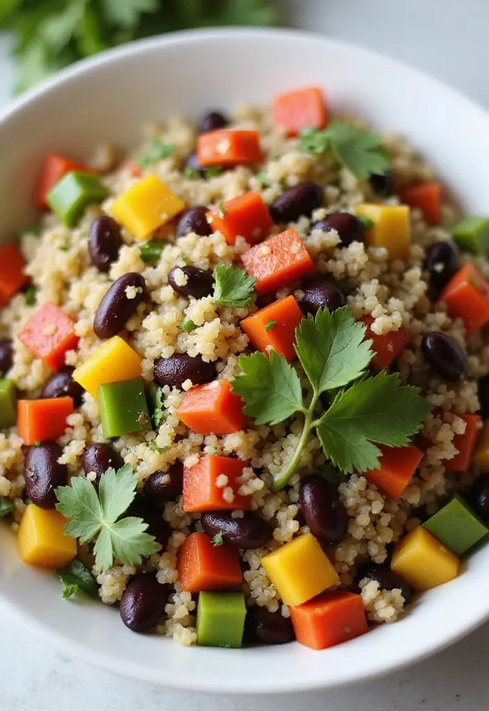 29 Healthy Low Carb Lunch Ideas You’ll Want Every Day 63 29 Healthy Low Carb Lunch Ideas You’ll Want Every Day - 11. Quinoa and Black Bean Salad