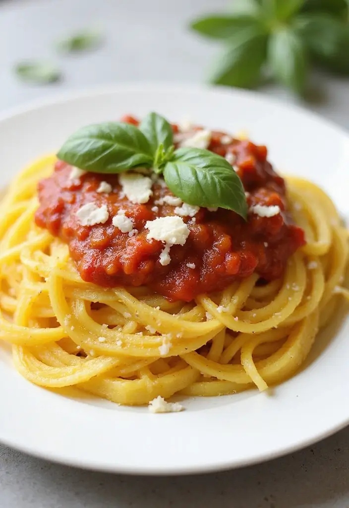 29 Healthy Low Carb Lunch Ideas You’ll Want Every Day 70 29 Healthy Low Carb Lunch Ideas You’ll Want Every Day - 12. Spaghetti Squash with Marinara