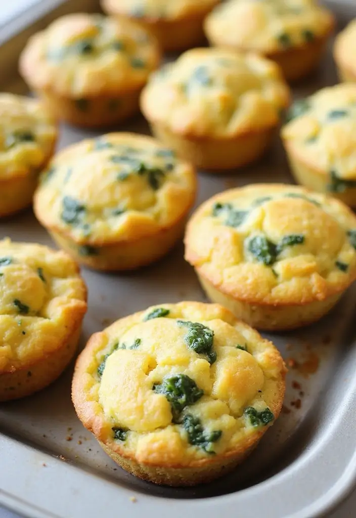 29 Healthy Low Carb Lunch Ideas You’ll Want Every Day 103 29 Healthy Low Carb Lunch Ideas You’ll Want Every Day - 17. Egg and Spinach Breakfast Muffins