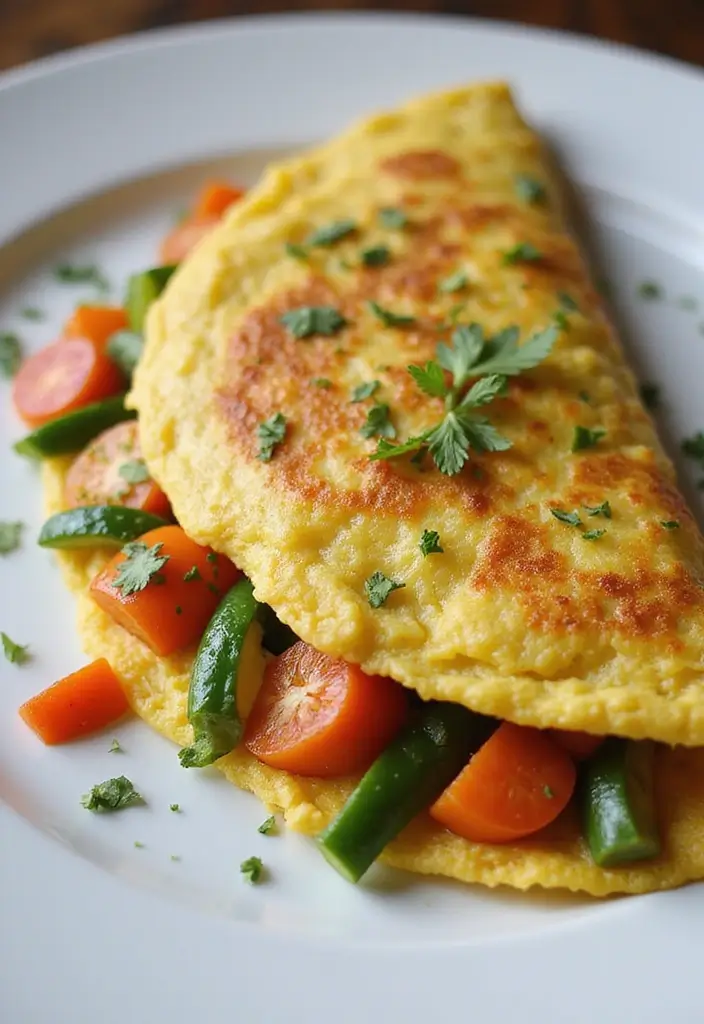 29 Healthy Low Carb Lunch Ideas You’ll Want Every Day 167 29 Healthy Low Carb Lunch Ideas You’ll Want Every Day - 27. Veggie Omelette