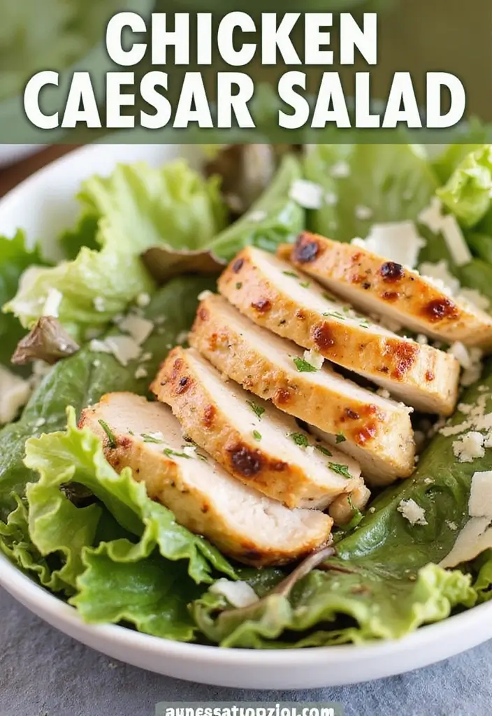 29 Healthy Low Carb Lunch Ideas You’ll Want Every Day 53 29 Healthy Low Carb Lunch Ideas You’ll Want Every Day - 9. Chicken Caesar Salad