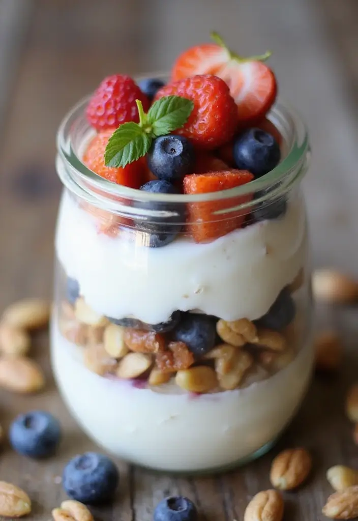 30+ Box Lunch Ideas for Adults That Are Tasty and Practical 181 30+ Box Lunch Ideas for Adults That Are Tasty and Practical - 29. Greek Yogurt Parfait