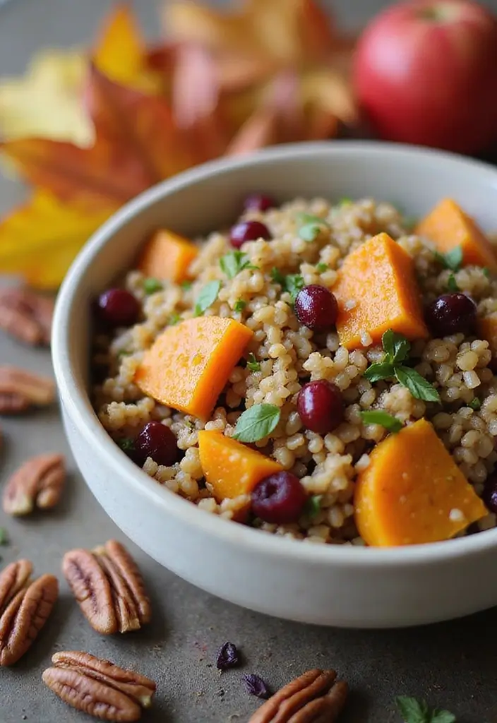 30+ Box Lunch Ideas for Adults That Are Tasty and Practical 42 30+ Box Lunch Ideas for Adults That Are Tasty and Practical - 8. Harvest Grain Salad