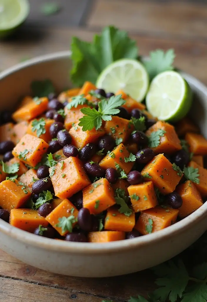 30+ Cold Lunch Ideas for Kids Perfect for Busy School Mornings 93 30+ Cold Lunch Ideas for Kids Perfect for Busy School Mornings - 15. Sweet Potato and Black Bean Salad