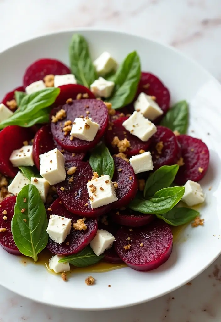 30+ Cold Lunch Ideas for Kids Perfect for Busy School Mornings 112 30+ Cold Lunch Ideas for Kids Perfect for Busy School Mornings - 18. Beet and Goat Cheese Salad