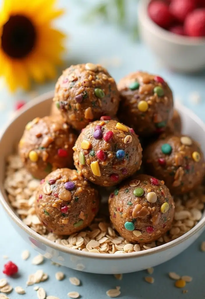30+ Cold Lunch Ideas for Kids Perfect for Busy School Mornings 43 30+ Cold Lunch Ideas for Kids Perfect for Busy School Mornings - 7. Nut-Free Energy Bites
