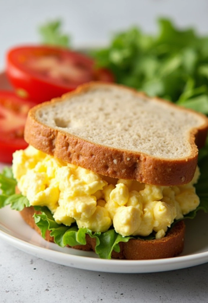 30+ Cold Sandwich Ideas for Lunch That Are Fresh and Flavorful 85 30+ Cold Sandwich Ideas for Lunch That Are Fresh and Flavorful - 13. Egg Salad Sandwich