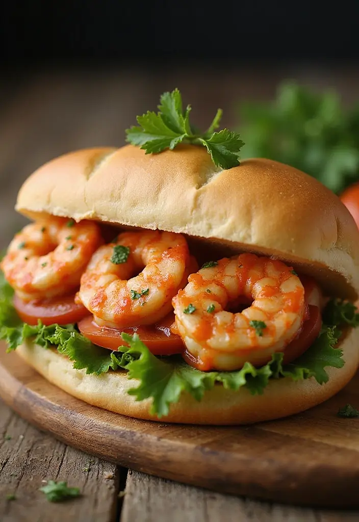 30+ Cold Sandwich Ideas for Lunch That Are Fresh and Flavorful 90 30+ Cold Sandwich Ideas for Lunch That Are Fresh and Flavorful - 14. Shrimp Cocktail Sandwich