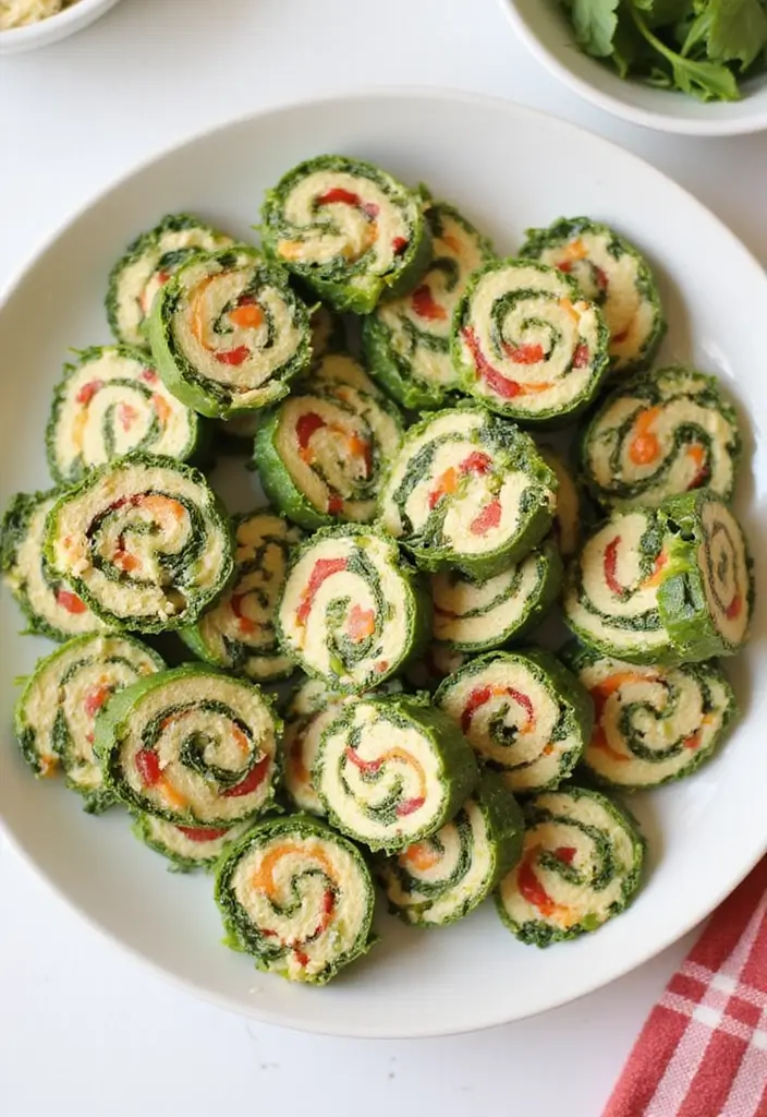 30+ Fun Lunch Ideas for Kids That Turn Mealtime into Playtime 126 30+ Fun Lunch Ideas for Kids That Turn Mealtime into Playtime - 20. Spinach and Feta Pinwheels
