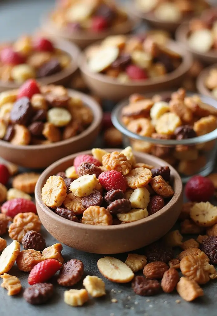 30+ Fun Lunch Ideas for Kids That Turn Mealtime into Playtime 198 30+ Fun Lunch Ideas for Kids That Turn Mealtime into Playtime - 30. Fruity Trail Mix
